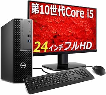 Amazon.co.jp: TcaraT デスクトップパソコン フルHD液晶セットDELL